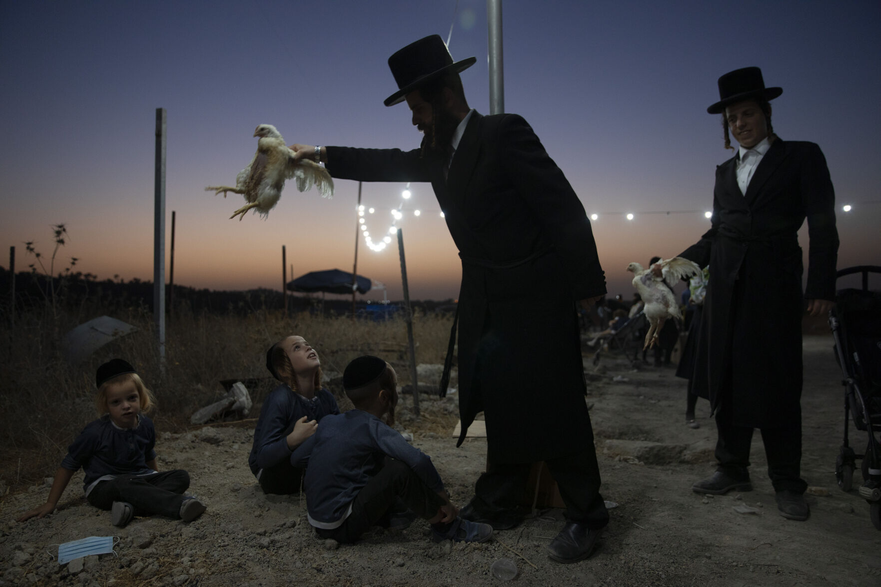 APTOPIX Israel Yom Kippur